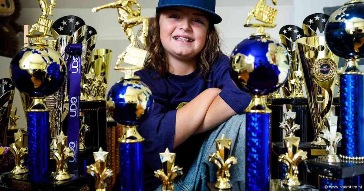 Puk (11) wint vier keer het WK streetdance met zijn superstrakke tags, moves, flows en bounces
