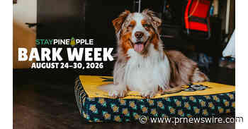 STAYPINEAPPLE TURNS INTERNATIONAL DOG DAY INTO FULL WEEK OF GIVING BACK WITH "BARK WEEK"