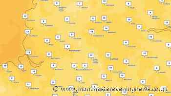 Met Office maps show temperatures plummet as 7C forecast in Greater Manchester