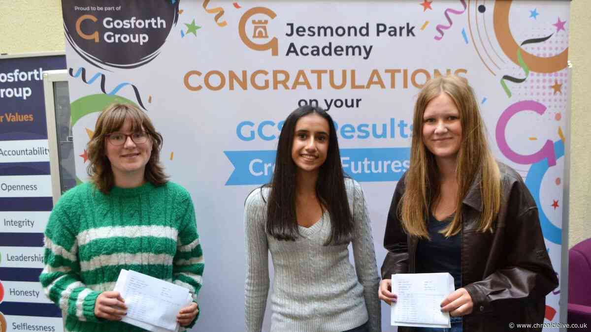 North East schools report GCSE success which bucks national trends but top grades gap widens with London