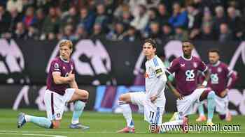 Premier League captains agree to continue taking the knee TWICE per season - despite most WSL sides stopping the anti-racism gesture
