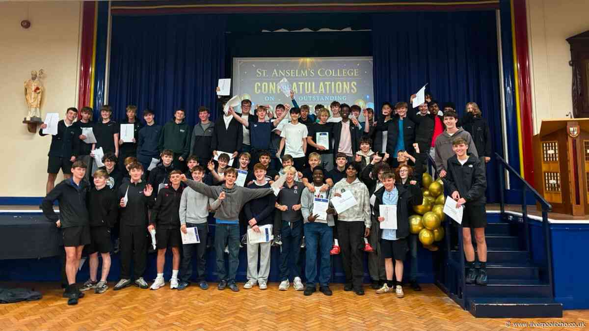 Tears and smiles as thousands across Merseyside celebrate their GCSE results