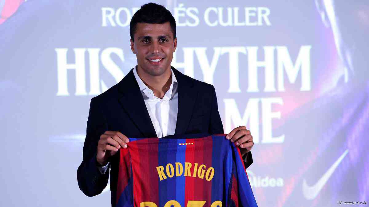 Erzrivalen Real ausgestochen: Rodri wählt Barca: Warum der Spanier perfekt zu Flick passt