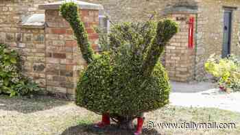 Police hunt vandals who 'beheaded' beloved Peppa Pig topiary sculpture