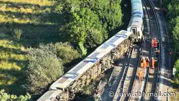 Rail bosses brace for flooding and cancellations a week after Lewes derailment as thunderstorms hit following record-breaking heatwaves