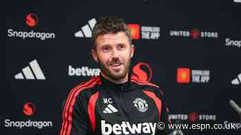 Carrick: Man United easy start talk 'ridiculous'
