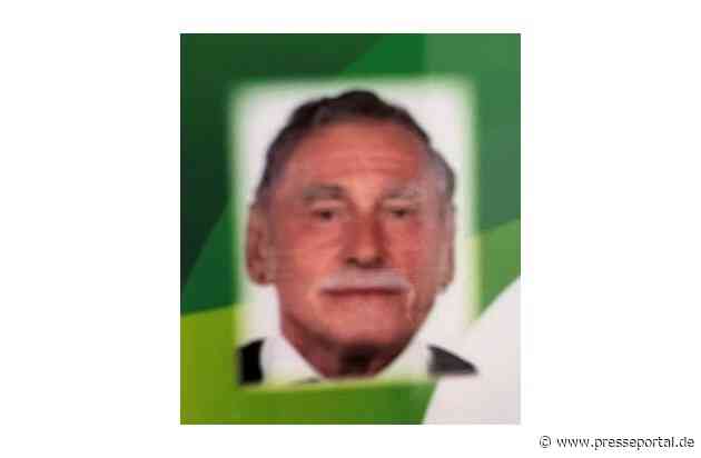 POL-SBR-STADT: Öffentlichkeitsfahndung nach dem 75-jährigen Vermissten Georg KÖNIGSBERGER aus Kleinblitterdorf