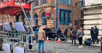 Film crew across Liverpool city centre for new BBC series