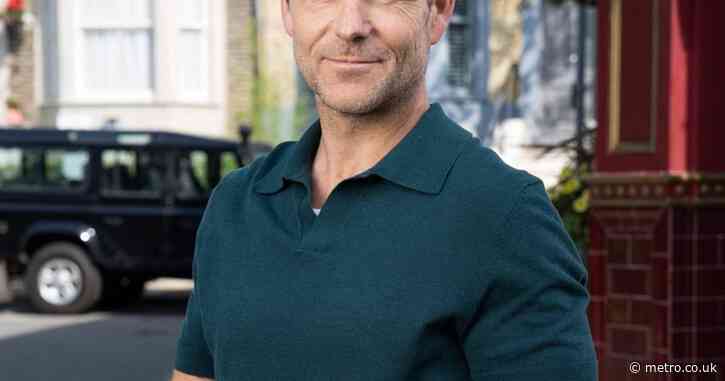 Jamie Bamber’s bomb expert therapist will bring chaos to EastEnders after fire