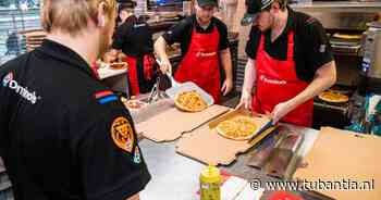 Gekkenwerk: Domino’s dropt 5000 pizza’s bij hongerige studenten in Enschede