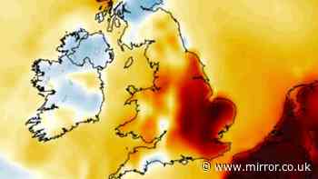 UK weather maps show 30C in 7 counties next week after Met Office 'hot' forecast