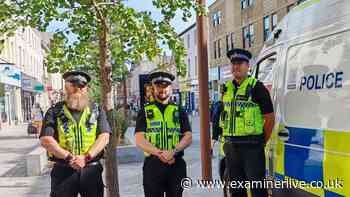 High visibility police patrols in Huddersfield town centre as force issues statement
