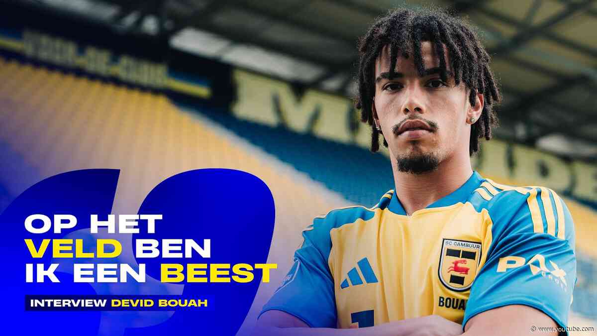 "Op het veld ben ik een beest" | 🗣️ Maak kennis met Devid Bouah
