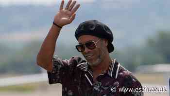 Ronaldinho, 46, arrives to restart career in Italy