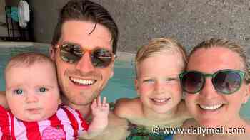 Rebecca Adlington makes a splash! Olympic swimmer enjoys a dip at luxury Cyprus hotel during sun-kissed break with husband Andrew Parsons