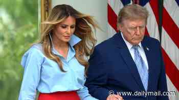Melania breaks silence on absence with punchy eight-word opener as she joins Trump amid female aide rumors