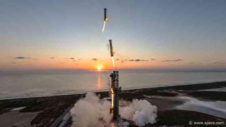 SpaceX will try for 1st Starship tower catch 'in a few months,' Elon Musk says