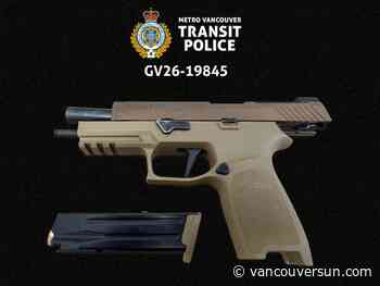 B.C. crime news: Tire-smoking stunt leads to crash and drug bust near Victoria | Handgun seized by Transit Police | K9 unit helps track down break-in suspect