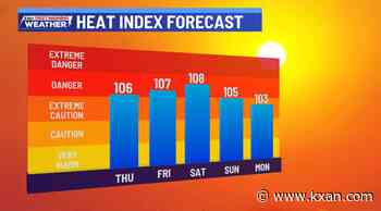Triple-digit party continues; Hottest day of the year coming