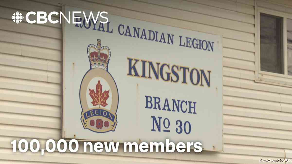 Why so many Canadians are suddenly joining the Royal Canadian Legion