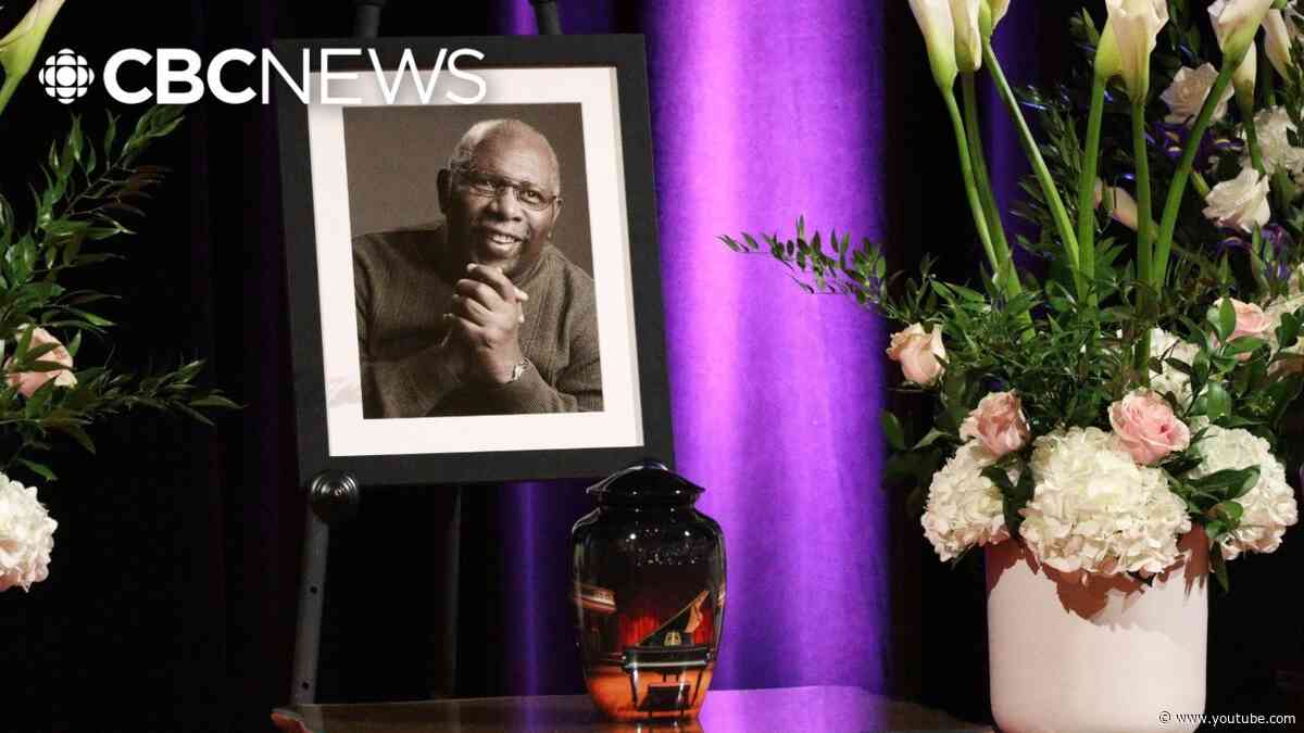 Montreal honours late legendary jazz musician Oliver Jones