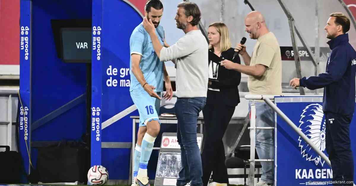KAA Gent houdt het hart vast: sterkhouder valt opnieuw uit, De Mil spreekt