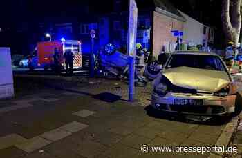 FW-OB: Verkehrsunfall auf der Dorstener Straße Ecke Albrechtstraße