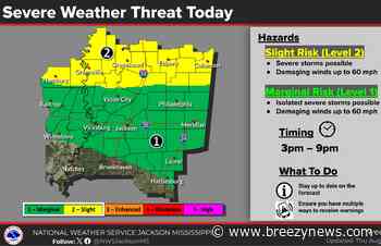 Thunderstorm Watch in Effect For This Area
