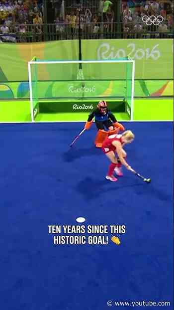 10 years ago, Team GB climbed to the top of the Olympic podium in women's hockey for the first time!