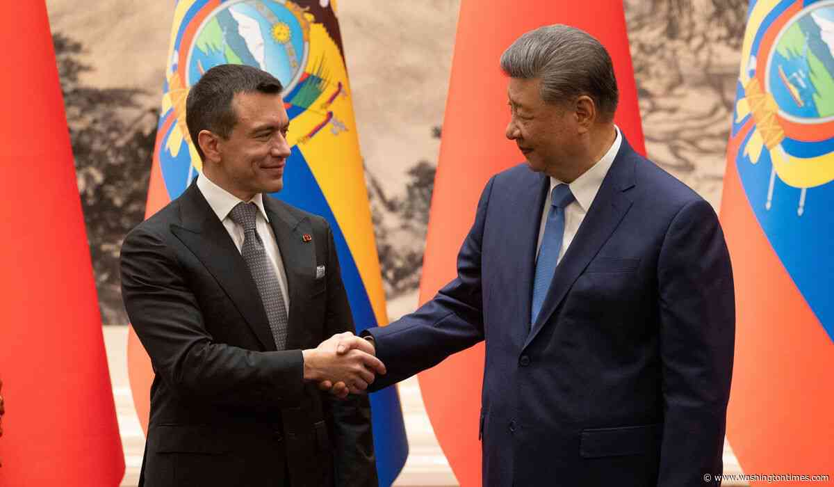 Xi says Latin America can pick partners 'without outside interference' in challenge to Trump policy