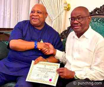 Adeleke visits Wike after meeting with Tinubu