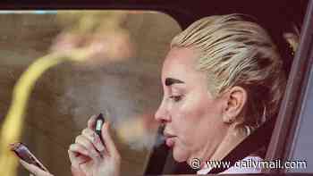 Amanda Bynes vapes outside Hollywood sex shop... after reacting to death of fellow child star Hayden Panettiere