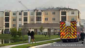 Around 400 people displaced after apartment fire in Wesley Chapel