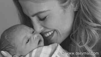 Erin Holland welcomes first child with husband Ben Cutting after heartbreaking six-year fertility battle and 20 rounds of IVF