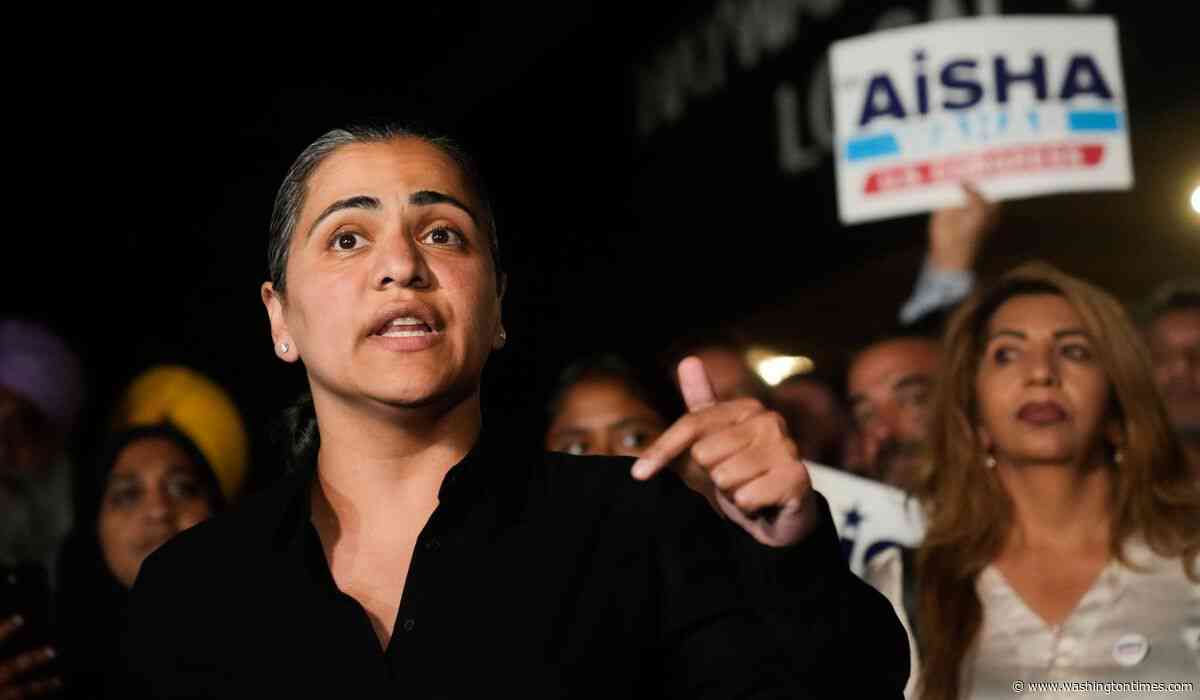 California lawmaker Aisha Wahab wins special election to succeed Eric Swalwell in Congress