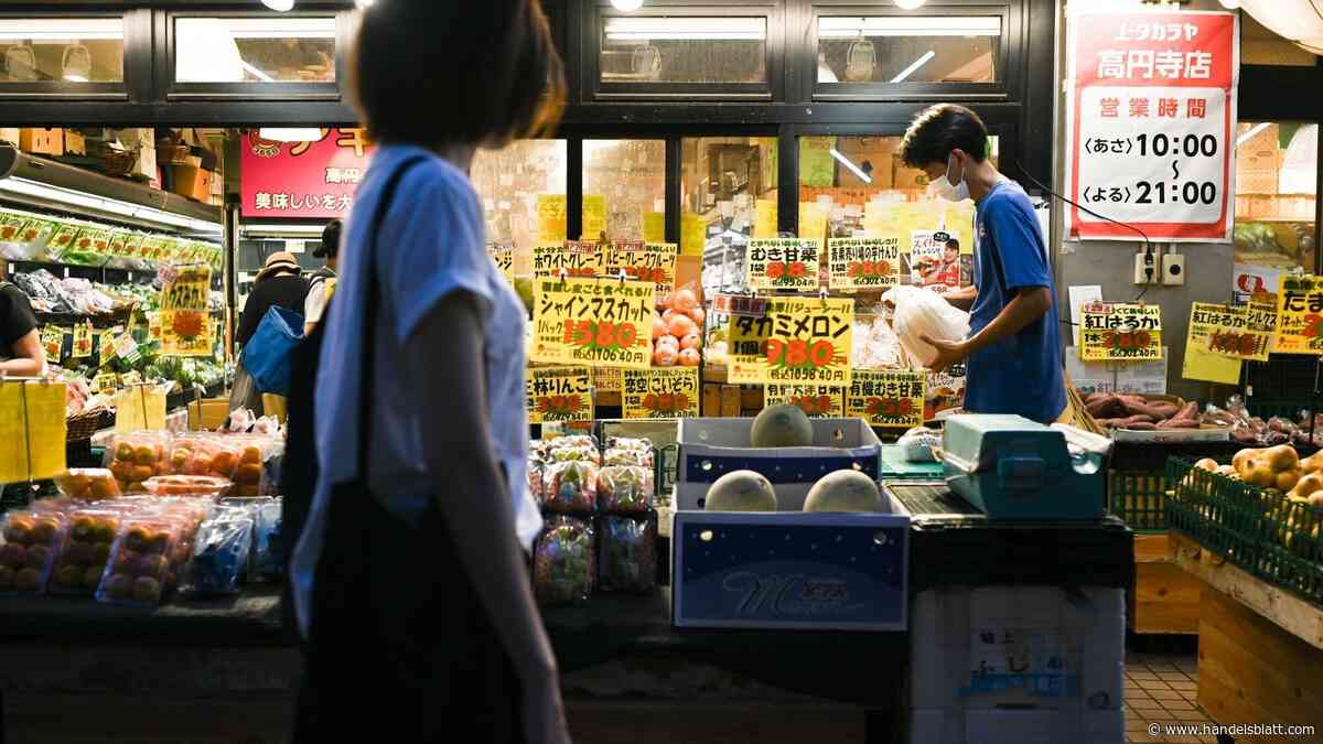 Asien: Inflation in Japan zieht an – Zinserhöhung im September immer wahrscheinlicher