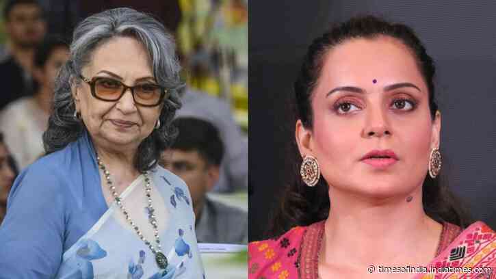 Kangana on Sharmila Tagore's comment on 'Vande Mantaram': 'Come out of Hindu Muslim mindset'