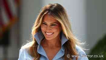 Melania Trump jokes 'I heard you missed me' in first public appearance in weeks