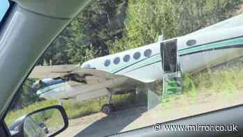 One dead in Canada after plane makes emergency landing on road with 10 injured