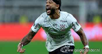 Droomrentree Memphis Depay bij Corinthians: assist voor winnende goal in kraker tegen Rosario Central