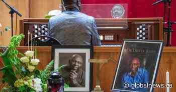 Jazz and gospel fill the church in Little Burgundy as Montreal honours Oliver Jones