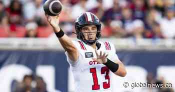 Redblacks fall to 0-10 with loss to Alouettes