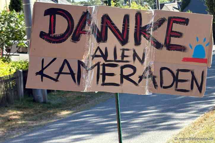 Welle der Dankbarkeit für Einsatzkräfte beim größten Vogtland-Waldbrand seit Jahrzehnten: „Ihr seid die wahren Helden“
