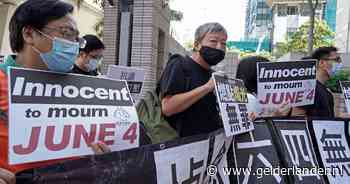Activisten Hongkong veroordeeld voor herdenken Tiananmenprotest