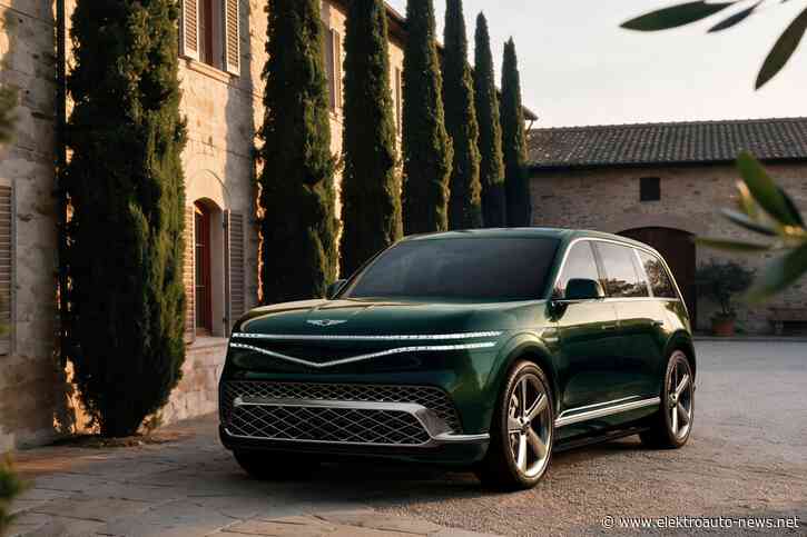 Genesis feiert mit dem GV90 sein neues Flaggschiff-SUV