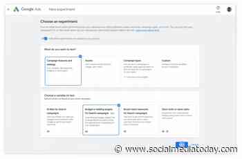 Google adds simplified A/B testing for search ads
