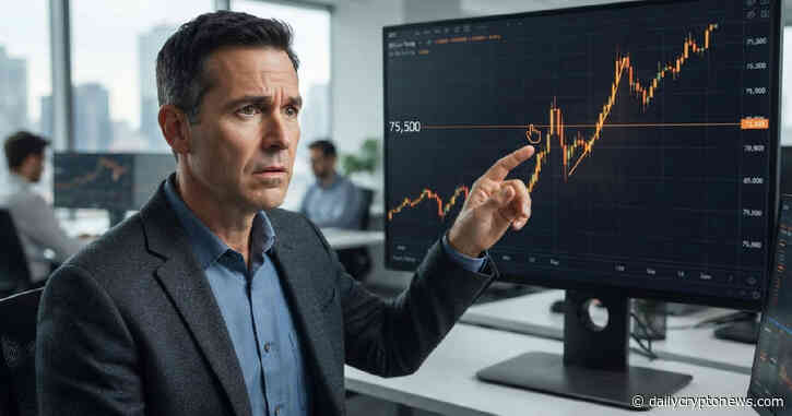 Bitcoin surges past $75,500 but key analysts warn rally is premature