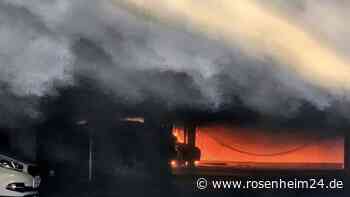 Schaden in Millionenhöhe nach Brand in Tiefgarage in Oberbayern