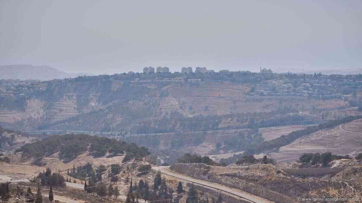 Scharfe Kritik an Israel: Deutschland und Verbündete drängen auf Rücknahme von Siedlungsplänen