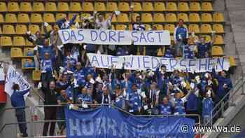 Mit Choreografie, Fahne und Fischerhüten: Westfalia-Fans wollen gegen Dynamo Dresden „dagegenhalten“